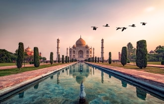 PARIS-NEW DELHI DÈS 516€ A/R