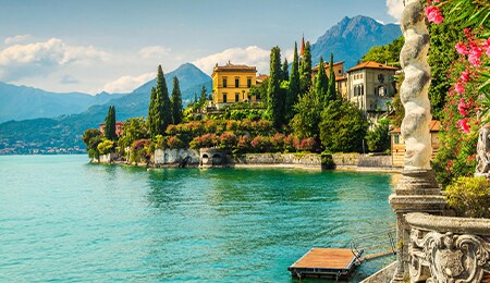 FLY TO MILAN AND LAKE OF COMO